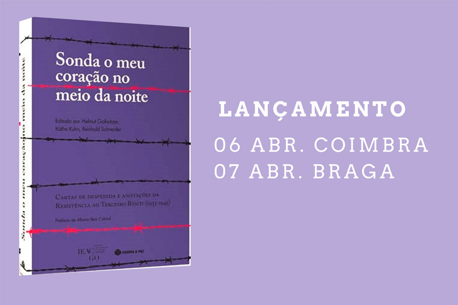 Lançamento da obra “Sonda o meu coração no meio da noite” em Coimbra e Braga